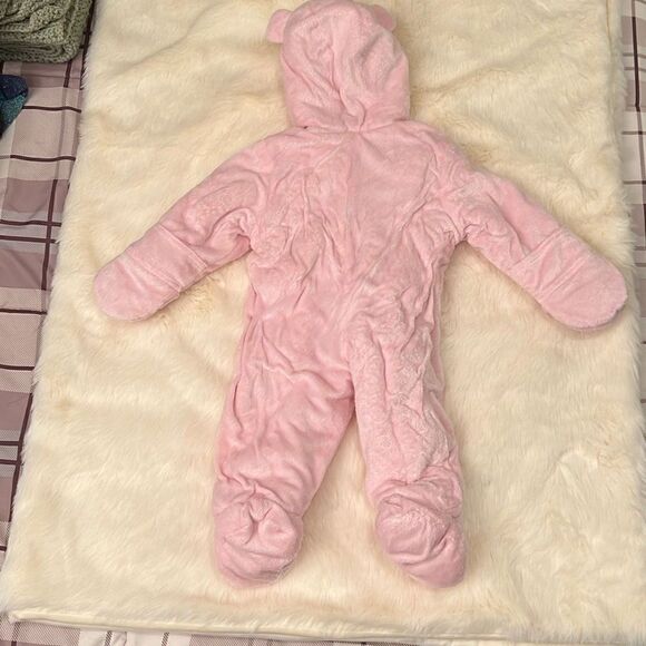 Simple Joys by Carter's Baby Girls' Fleece-Footed Jumpsuit Pram - Picture 9 of 9